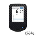 Caron Fibre - Freestyle Libre + Sensor Peel, skin and Decal, glucose meter sticker - MyDiabeticLife