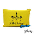 Chasing Unicorns - Carry All Storage Bag Yellow Storage Bags