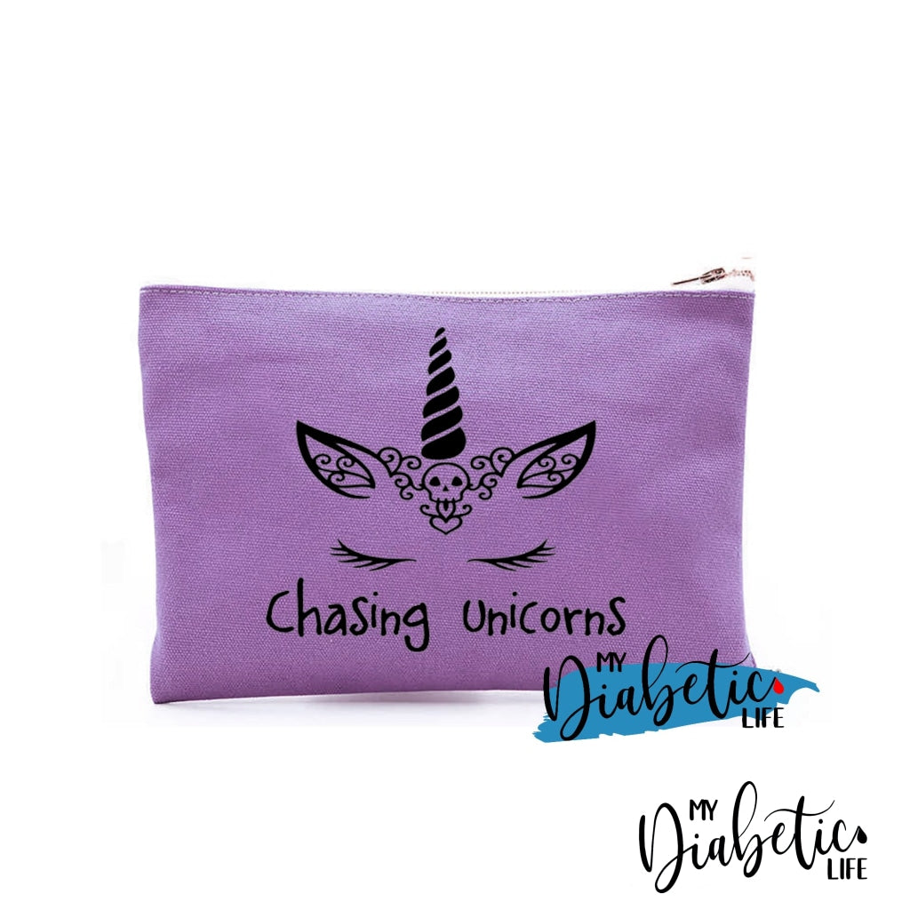 Chasing Unicorns - Carry All Storage Bag Purple Storage Bags