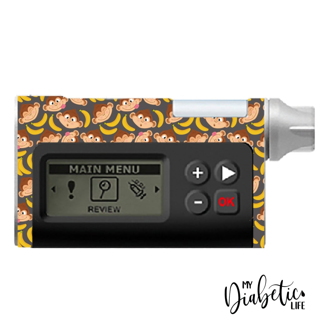 Cheeky Monkey - Dana Rs Insulin Pump Sticker Peel Skin And Decal Rs