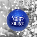 Christmas Bauble - Personalised Support Squad Decoration