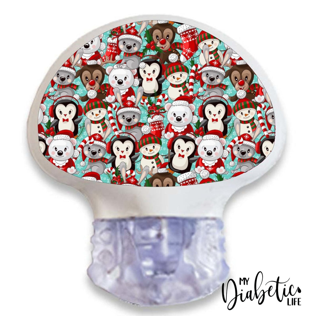 Christmas Friends - Medtronic Enlite Peel Skin And Decal Cgm Sticker