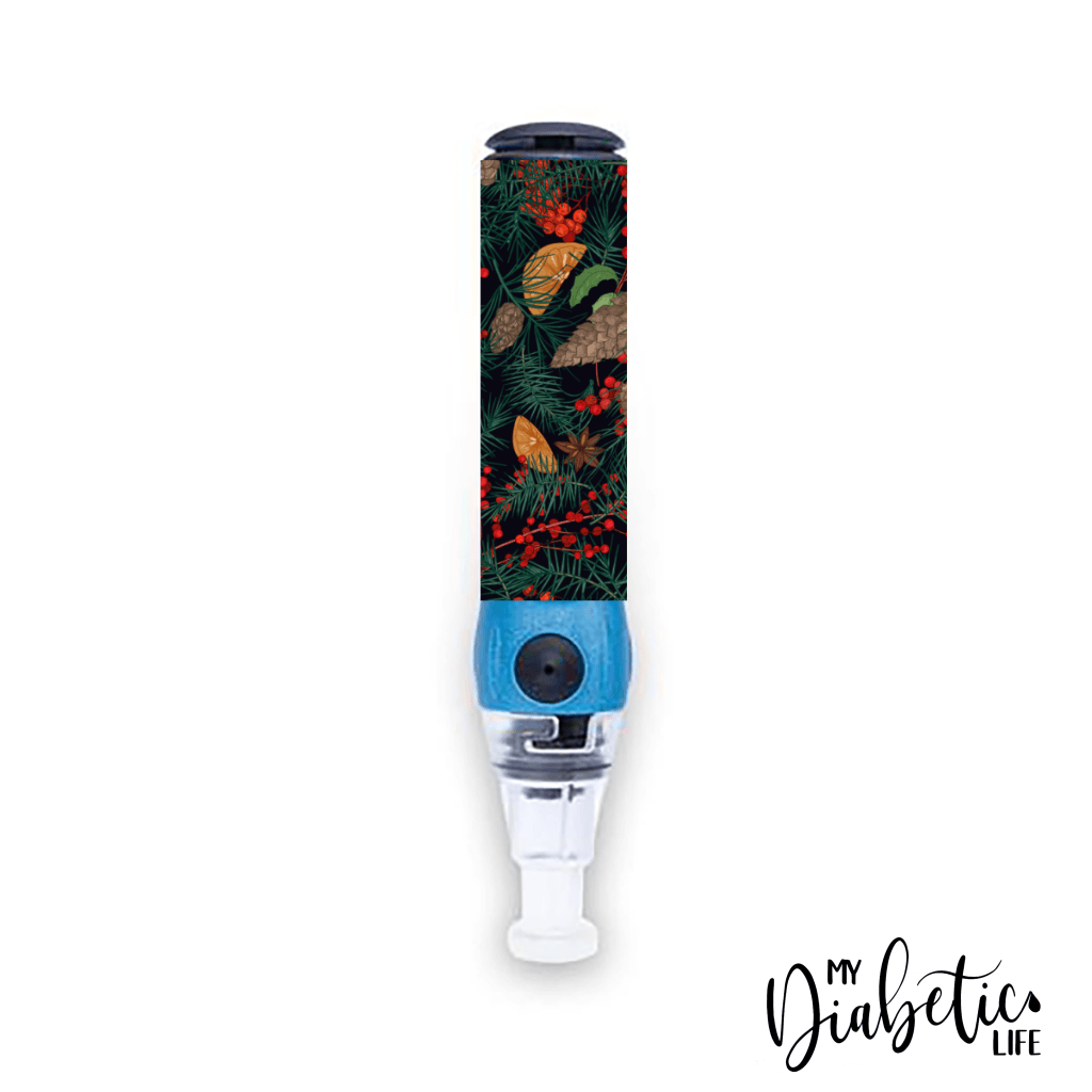 Christmas Spices - Genteel Lancing Device Peel, Decal, Skin, sticker - MyDiabeticLife
