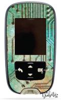Circuit Board - Accu-chek Guide Peel, skin and Decal, glucose meter sticker - MyDiabeticLife