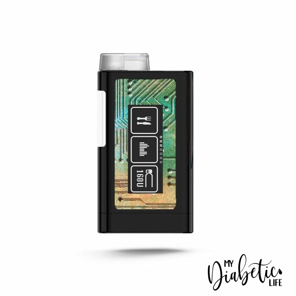 Circuit Board - Ypsopump Peel, skin and Decal, Insulin pump sticker - MyDiabeticLife