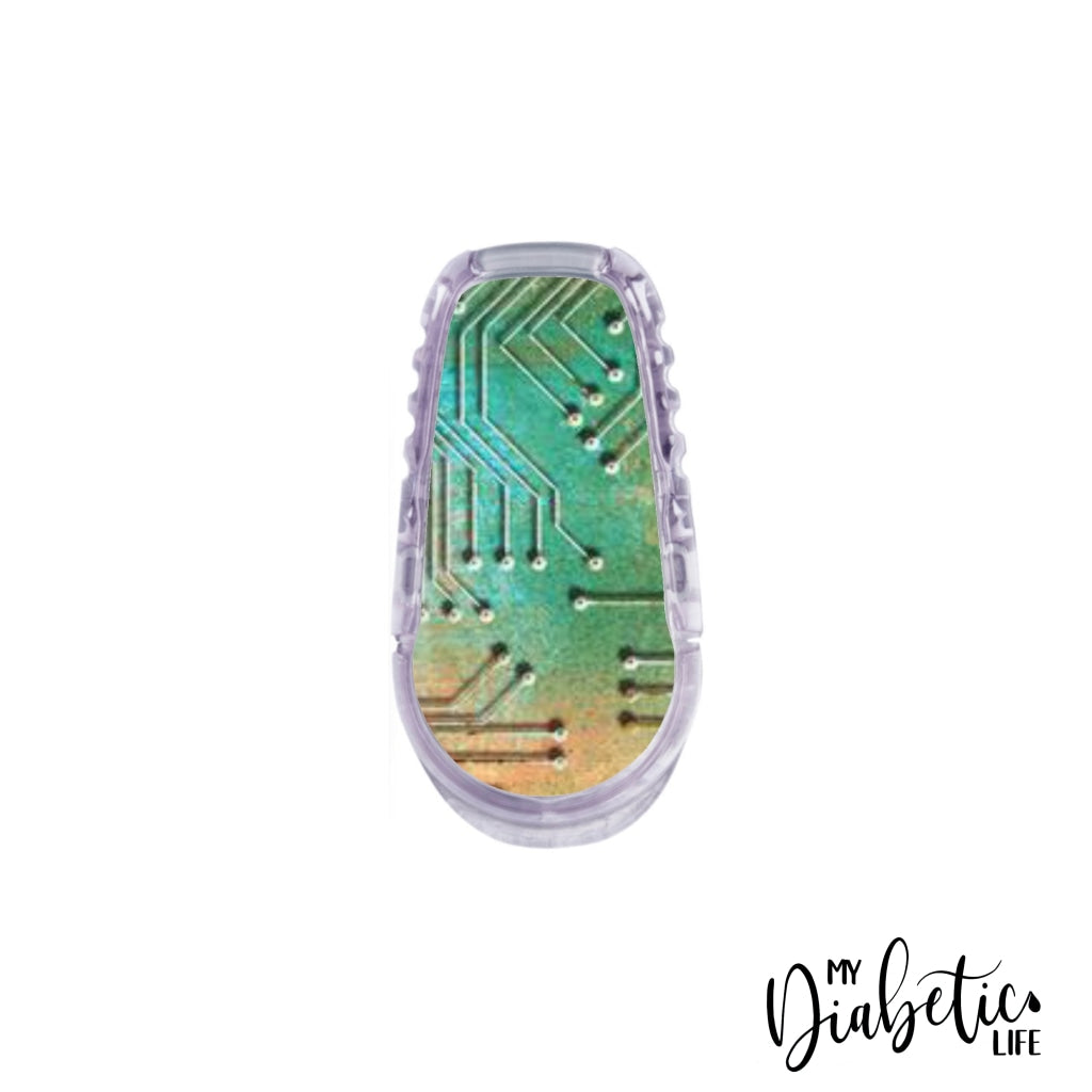 Circuit Boards - Dexcom transmitter G6 Peel, skin and Decal, cgm sticker - MyDiabeticLife