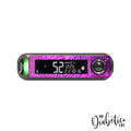 Circuits - Pink- Contour Next One Peel, skin and Decal, glucose meter sticker - MyDiabeticLife