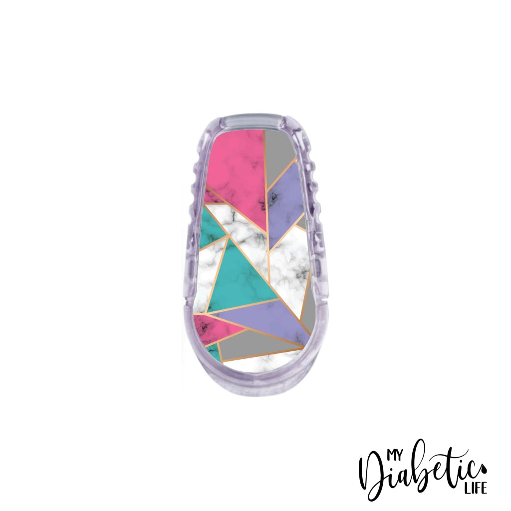 Colour Blocking - Dexcom Transmitter G6 Peel Skin And Decal Cgm Sticker