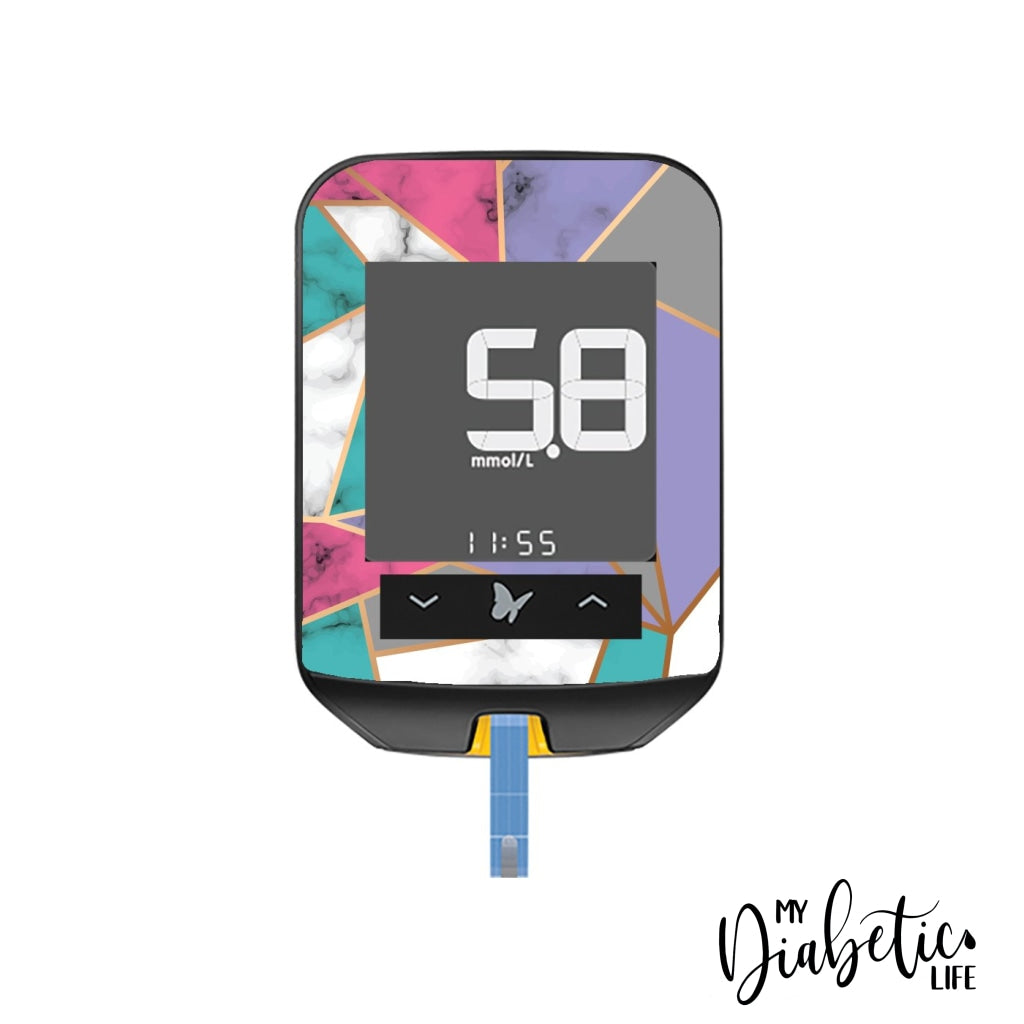 Colour Blocking - Freestyle Optium Neo Peel Skin And Decal Glucose Meter Sticker Freestyle