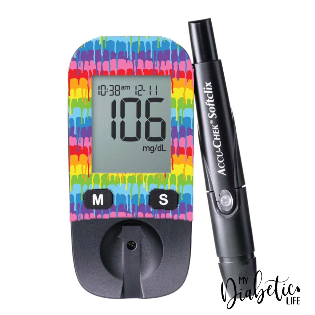 Colour Run - Accu-Chek Active Sticker