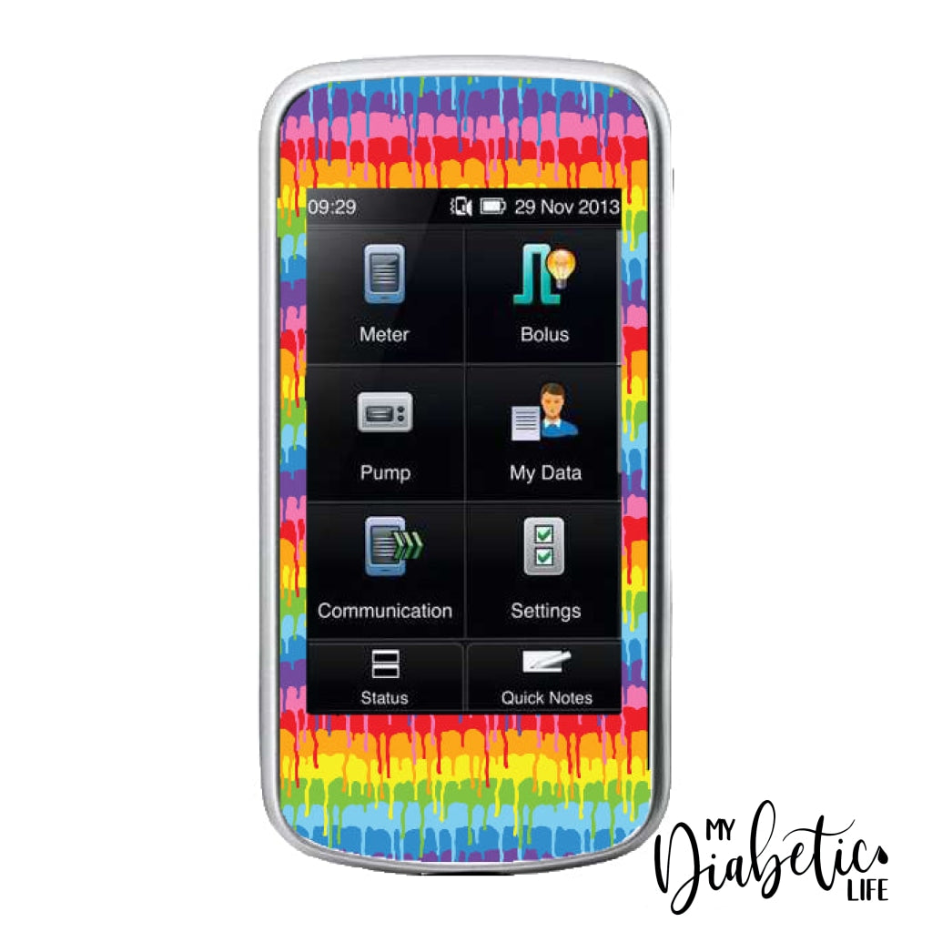 Colour Run - Accu-Chek Insight & Remote Sticker Only Accu-Chek