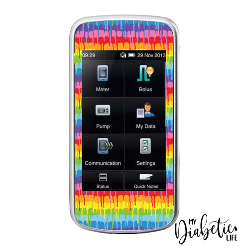 Colour Run - Accu-Chek Insight & Remote Sticker Only Accu-Chek