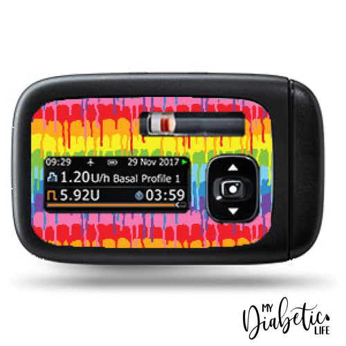 Colour Run - Accu-Chek Insight & Remote Sticker Pump Only Accu-Chek