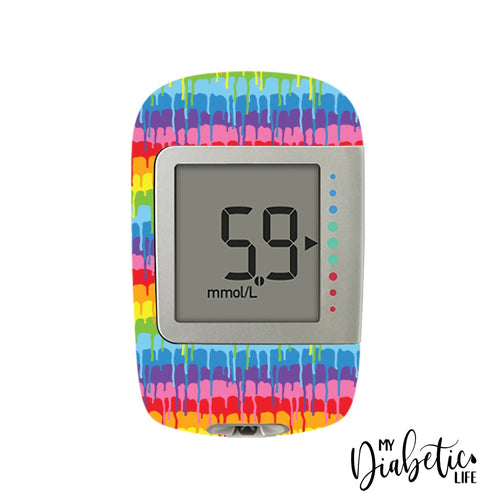 Colour Run - Accu-Chek Instant S Sticker Accu-Chek