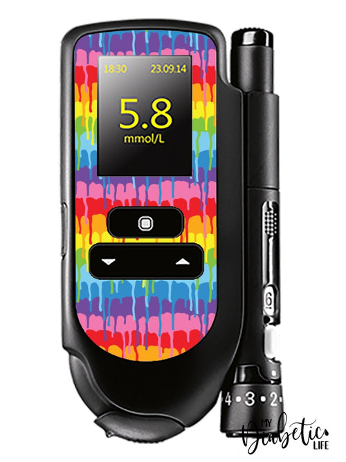 Colour Run - Accu-Chek Mobile Sticker
