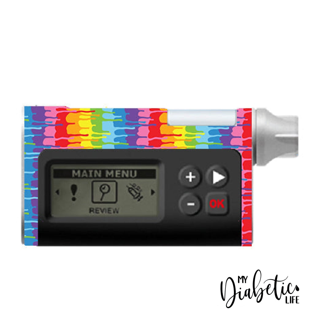 Colour Run - Dana Rs Insulin Pump Sticker Rs