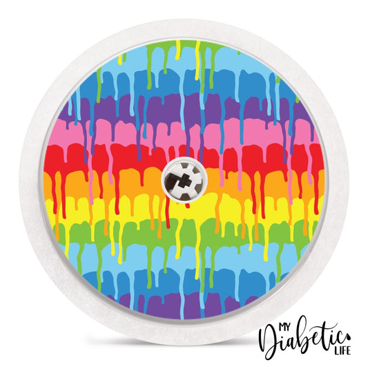 Colour Run - Freestyle Libre Sensor Stickers