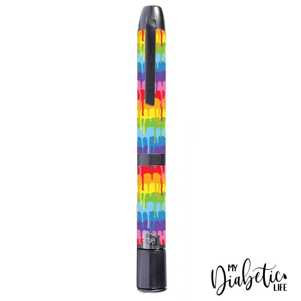 Colour Run - Inpen Smart Insulin Pen Peel Skin And Decal Sticker Cover