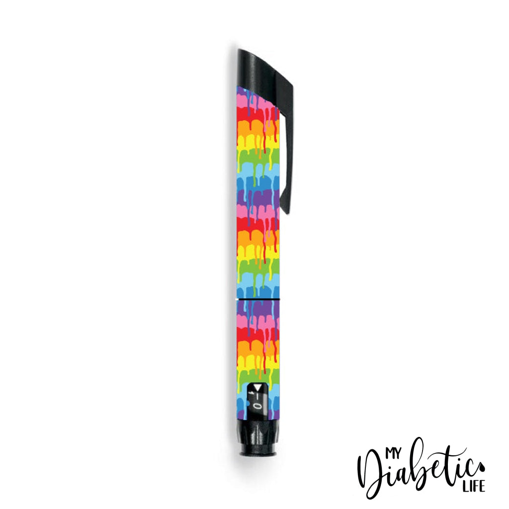 Colour Run - Junior Star Insulin Pen Sticker Juniorstar