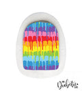 Colour Run - Omnipod Pod Sticker