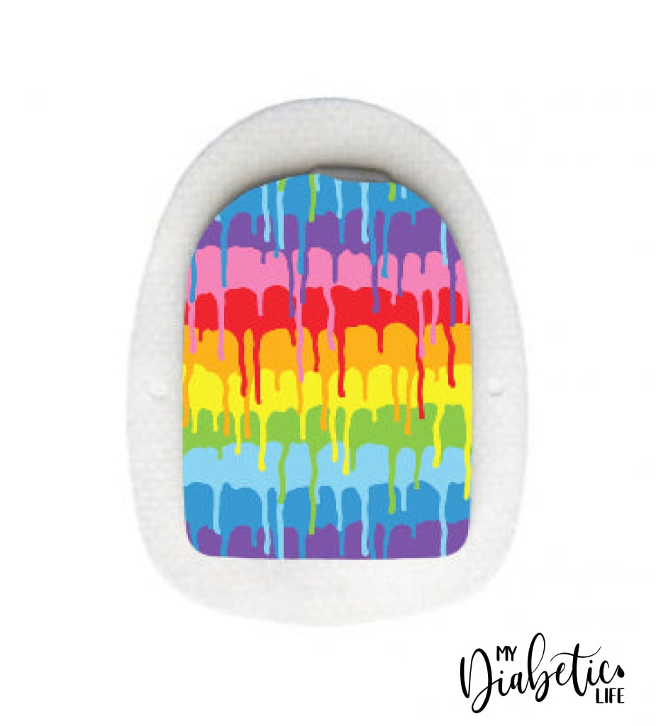 Colour Run - Omnipod Pod Sticker