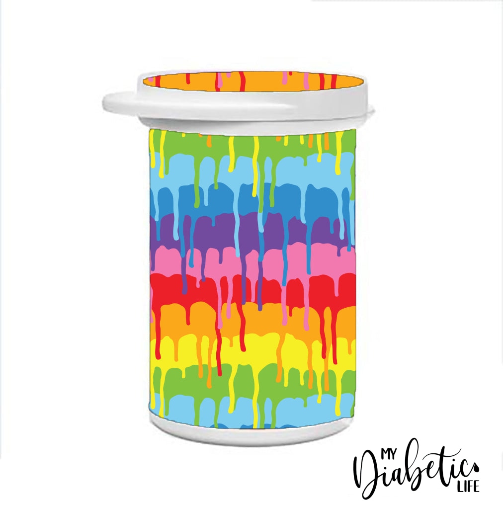 Colour Run - Test Strip Canister Container