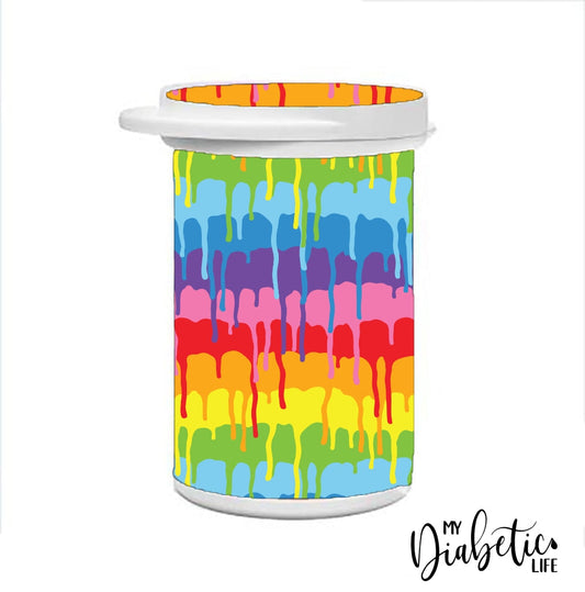 Colour Run - Test Strip Canister Container