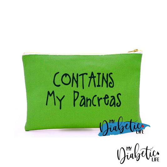 Contains - My Pancreas Carry All Storage Bag Green Storage Bags