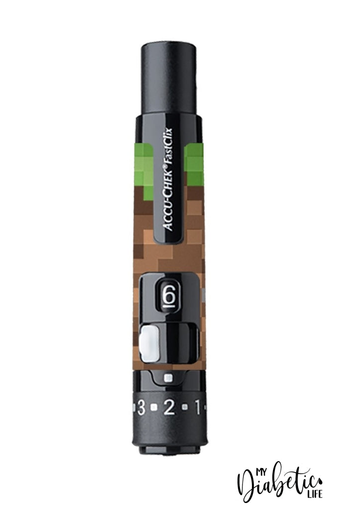 Craft Mine- Accuchek Fast-Clix Lancet Device Peel Skin And Decal Sticker