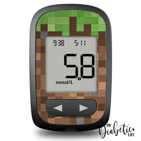 Block World - Accu-Chek Guide Me Peel Skin And Decal Glucose Meter Sticker