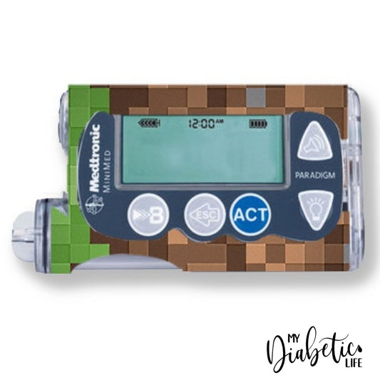 Craftmine - Medtronic Paradigm Series 7 Skin And Decal Insulin Pump Sticker