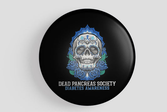 Dead Pancreas Society - Keyring Bottle Opener Diabetes Alert Type One Diabetic Badge/magnet