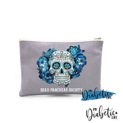 Dead Pancreas Society - Carry All Storage Bag Grey Storage Bags