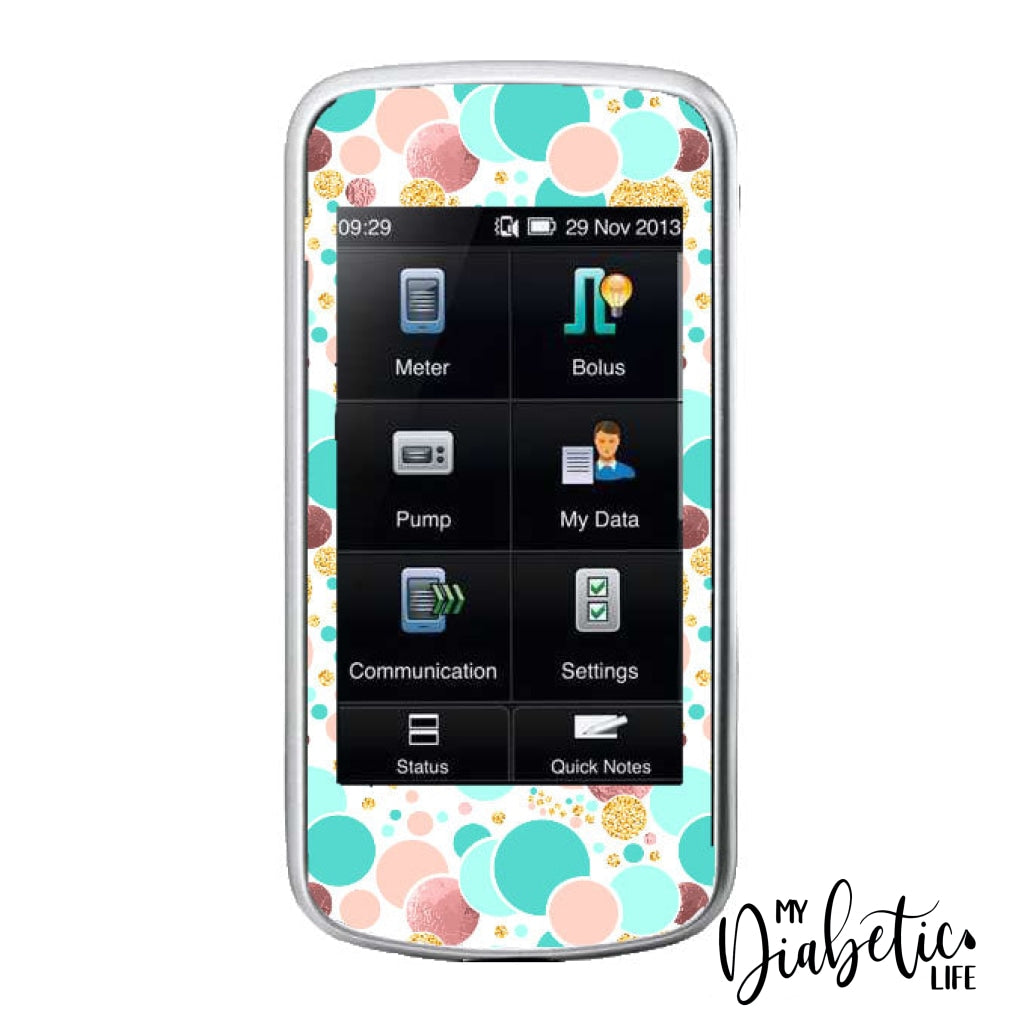 Delicate Spots - Accu-Chek Insight & Remote Sticker Only Accu-Chek