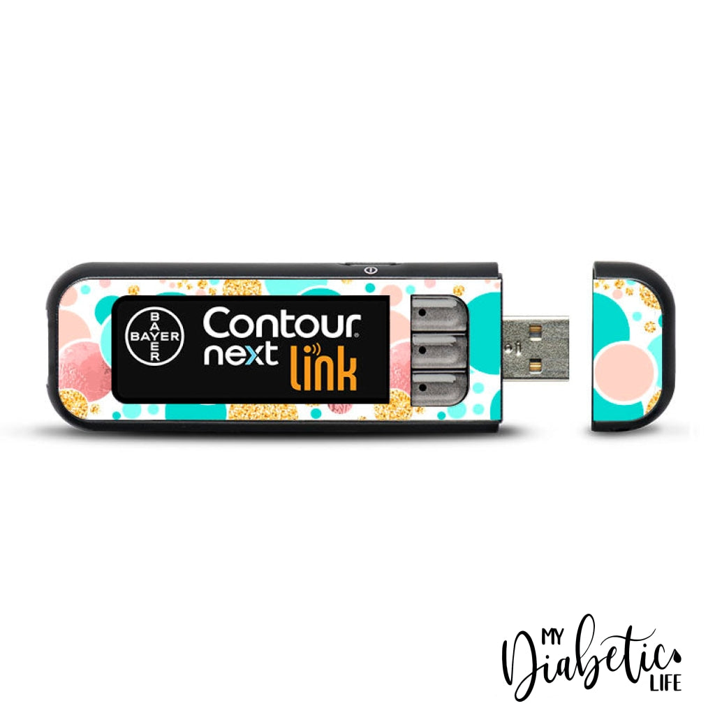 Delicate Spots - Contour Next Link Usb Sticker