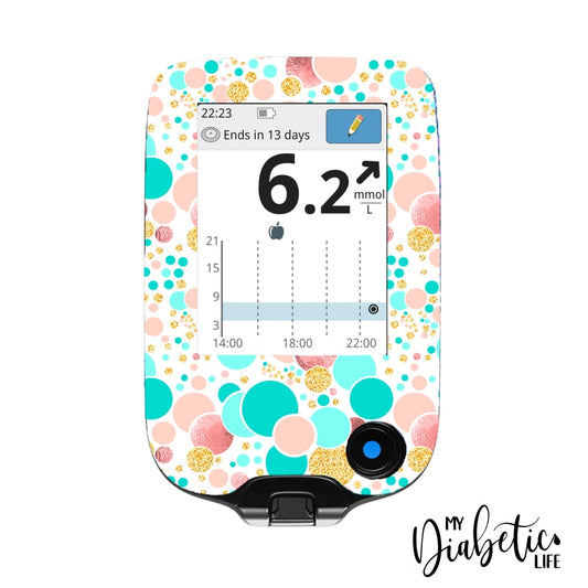 Delicate Spots - Freestyle Libre/insulinx Meter Sticker Freestyle Libre