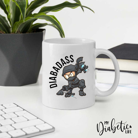 Diabadass - Diabetes Awareness Coffee Mug Homewares