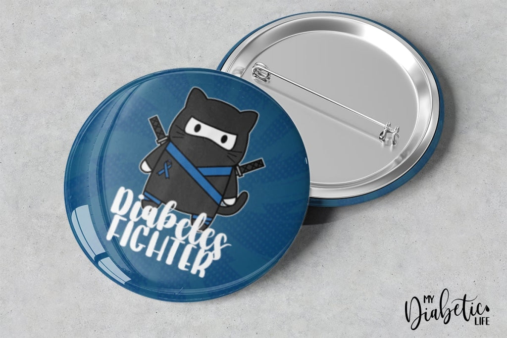 Diabetes Fighter - 25Mm Badge Badge/magnet
