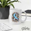 Diabetes Ribbon - Awareness Coffee Mug Homewares