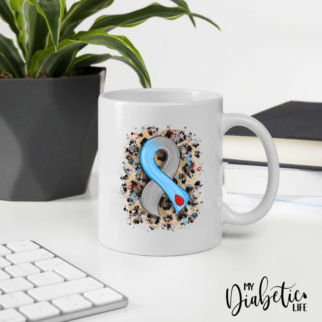 Diabetes Ribbon - Awareness Coffee Mug Homewares
