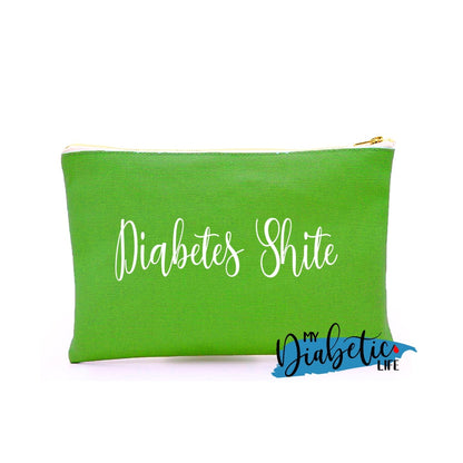 Diabetes Shite - Carry All Storage Bag Green Storage Bags