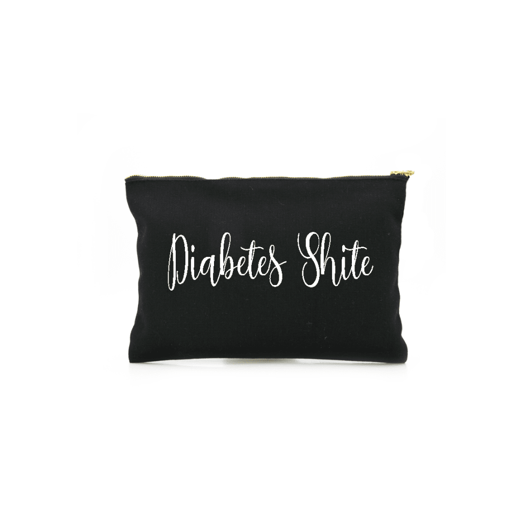 Diabetes Shite - Carry All Storage Bag Black Storage Bags