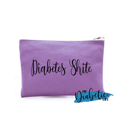 Diabetes Shite - Carry All Storage Bag Purple Storage Bags