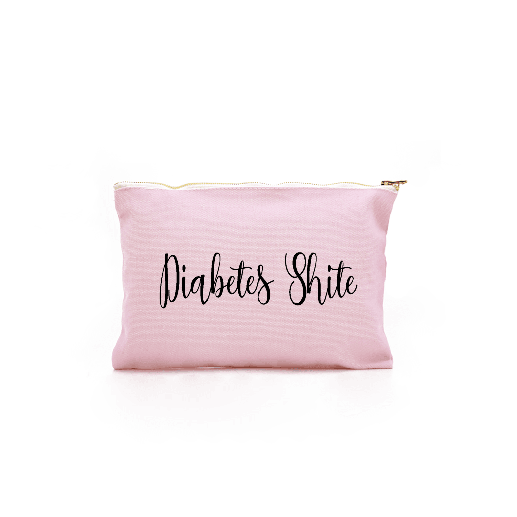 Diabetes Shite - Carry All Storage Bag Light Pink Storage Bags