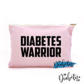 Diabetes Warrior - Insulin test kit bag, diabetes accessories, storage bag for medication - MyDiabeticLife