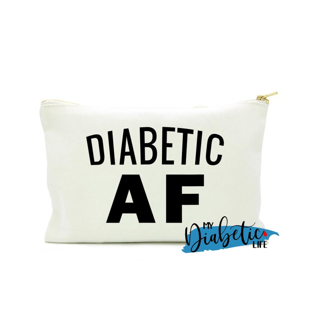 Diabetic Af - Carry All Storage Bag Storage Bags