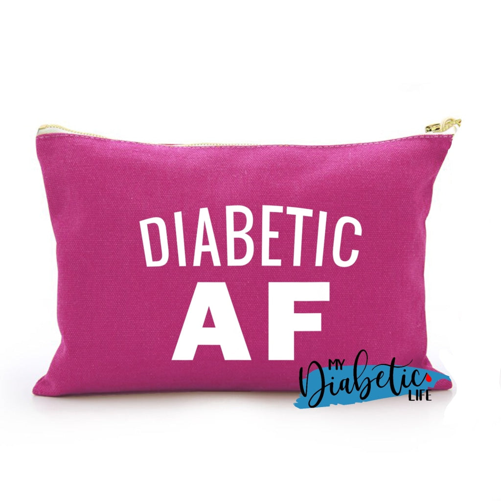 Diabetic Af - Carry All Storage Bag Storage Bags