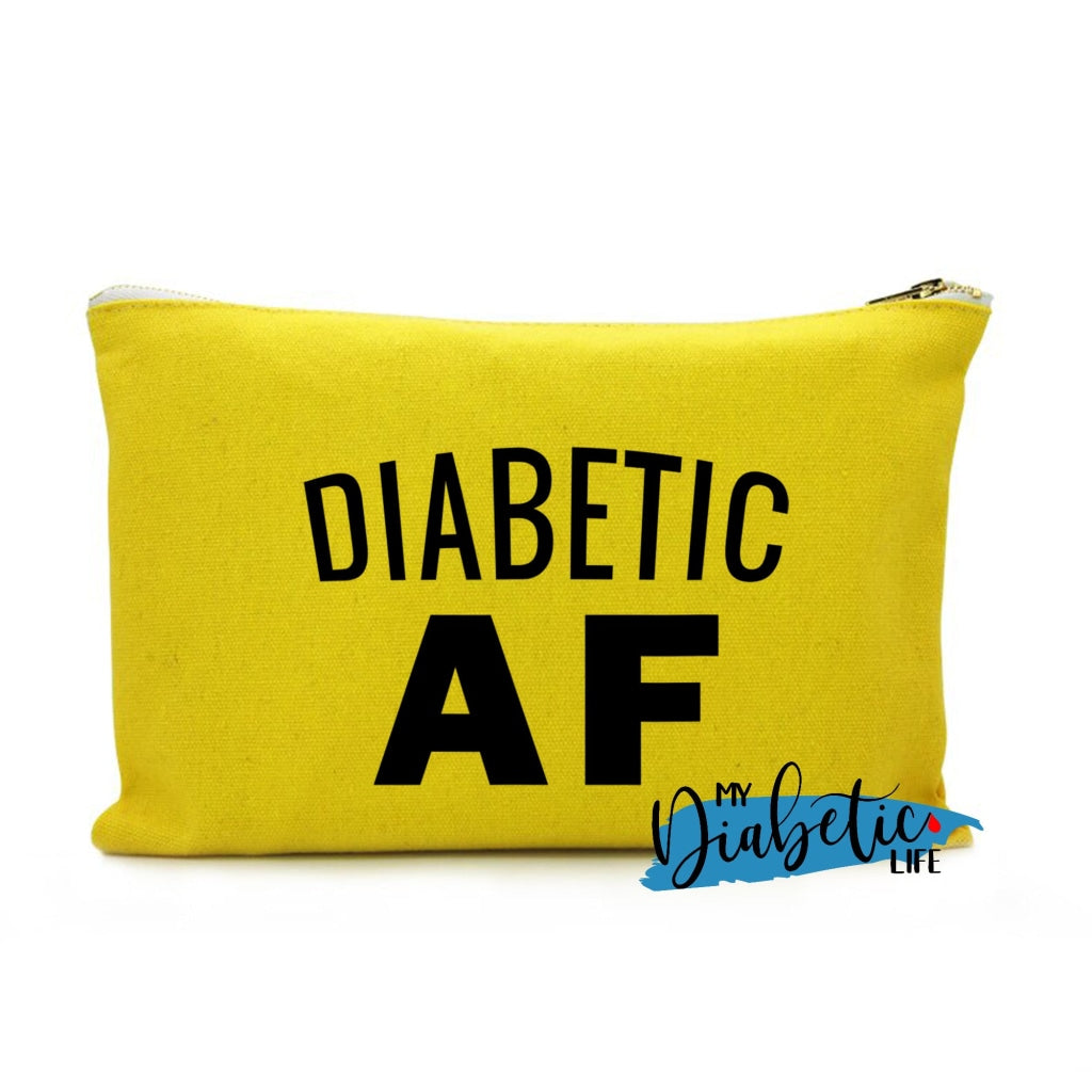 Diabetic Af - Carry All Storage Bag Storage Bags