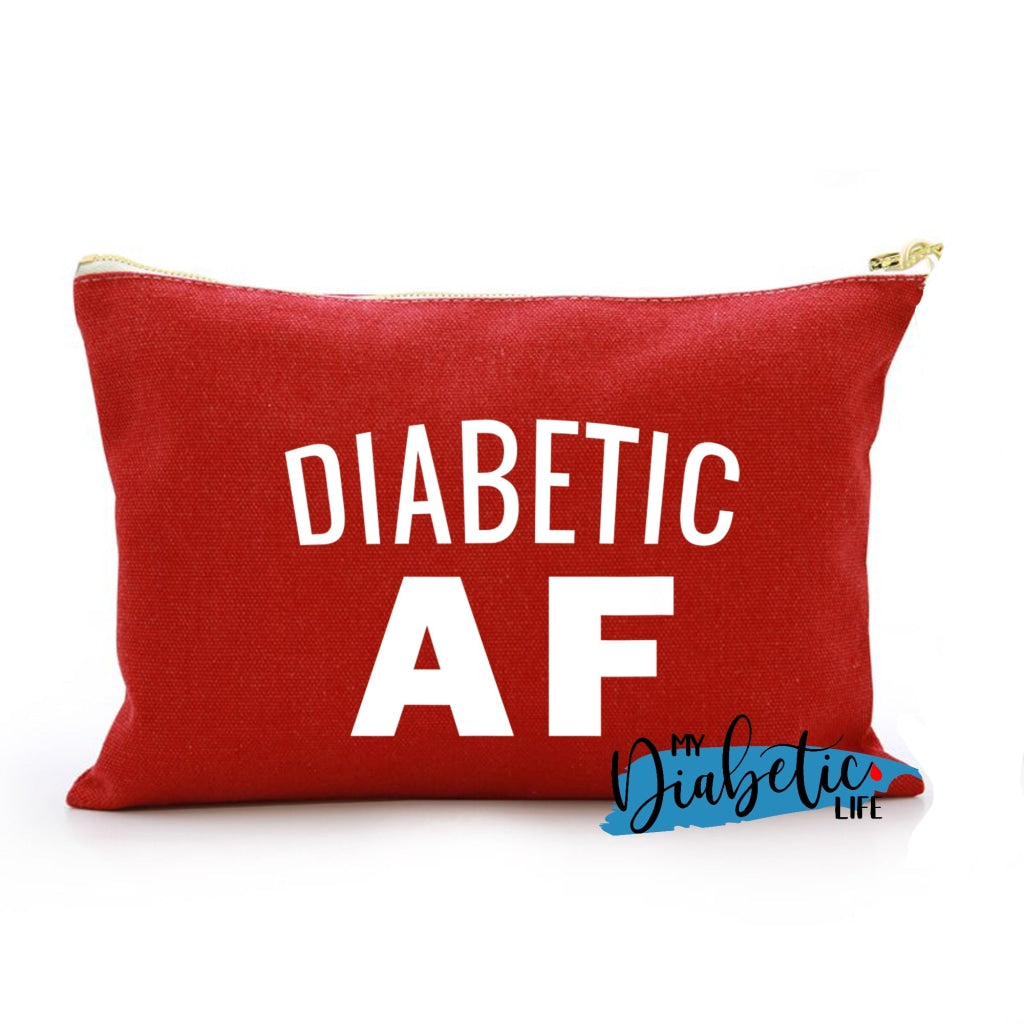Diabetic Af - Carry All Storage Bag Storage Bags