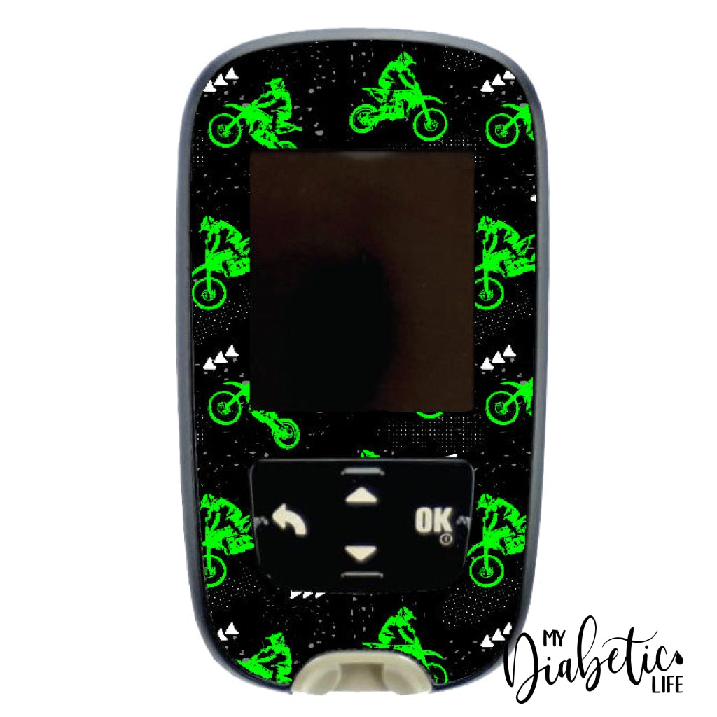 Dirt Bike - Accu-Chek Guide Sticker